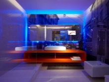 högteknologisk badrumsdesign