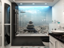 panelad badrumsdesign