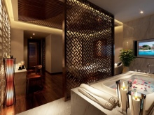 partition vägg badrum design