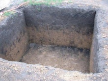 Fossa per una cabina doccia in policarbonato