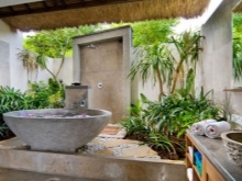 Tropiske badeværelsesplanter