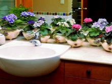 Violetter til et badeværelse uden vindue