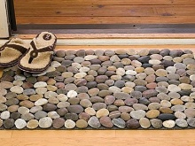 Tappeto da bagno fatto a mano