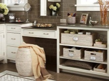 Missä säilytetään tavaroita kylpyhuoneessa