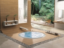 Inbyggd badkarskonstruktion