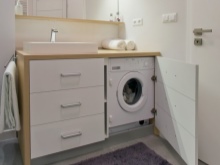 Τα πλεονεκτήματα των επίπλων μπάνιου με ενσωματωμένο πλυντήριο ρούχων