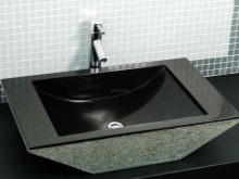 Lavello sottopiano in marmo