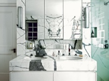 Lavello sottopiano in marmo