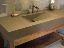 Fördelar med tvättställ i odlad sten för badrummet