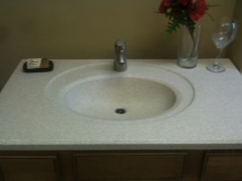 Keramisk keramisk komposit badrumsbänk