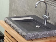 Imitation sten badrums diskbänkar former