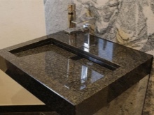 Artificiell granit porslin diskbänk