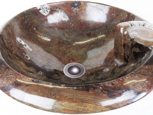 Lavabos de salle de bains en marbre et pierre naturelle