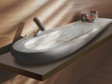 Formes inhabituelles des lavabos en pierre naturelle