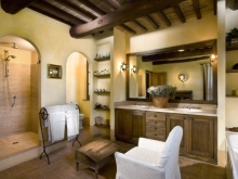 Talni nosilci v kopalnici