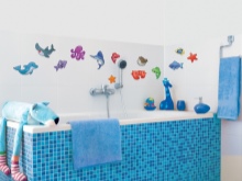 キッズバスルームステッカー