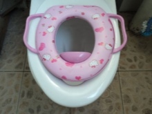 Παιδικό κάθισμα WC με χειρολαβές