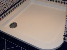 Plato de ducha de hierro fundido para hidromasaje