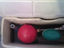 Kapotte regenputafvoer