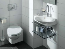 Installation av WC i hörn