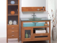 Комбиниран шкаф за баня и умивалник