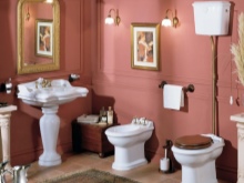 WC indas virš dubens