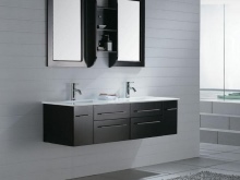 Väggskåp under tvättstället