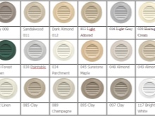 Lüftungsgitter für die Tür