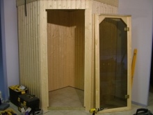 Μίνι οικιακή σάουνα