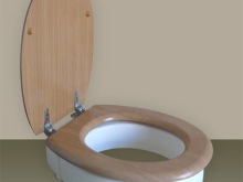 Kormány nélküli WC-ülőke magasságnövelő