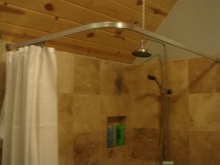 Hoek douche handdoekhouder types