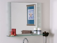 Advantages of mirrors for the bathroom with a shelf