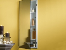 Spegelskåp i badrummet