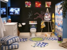 Barn badrumsmatta Design