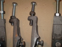 Monteringsfötter i gjutjärn för badkar