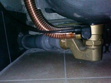 Överflödsinstallation av badkaret