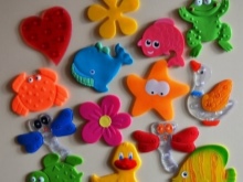 Masažiniai mini vonios kilimėliai