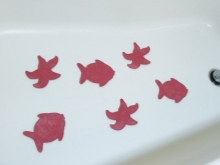 Guminiai mini vonios kilimėliai