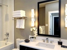 バスルーム用壁掛け燭台