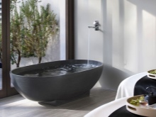 Vabalt seisev kivivann