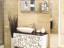 Mobile da bagno con specchio