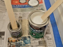 Auftragen von Emaille auf eine gusseiserne Badewanne