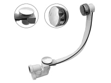 Semi-automatische badafvoer en overloop