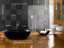 Posizionamento del bagno ovale