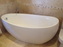 Vasca da bagno ovale nel tuo bagno