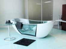 Átlátszó mosogató