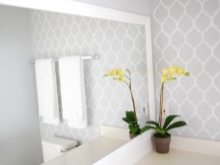 Stencilling vannitoas