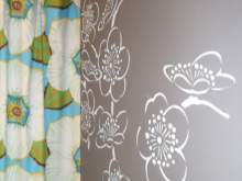 Vannitoa seina šabloon