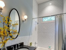 Espelhos de casa de banho em estilo retro