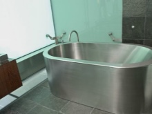 Baño de hierro acero inoxidable